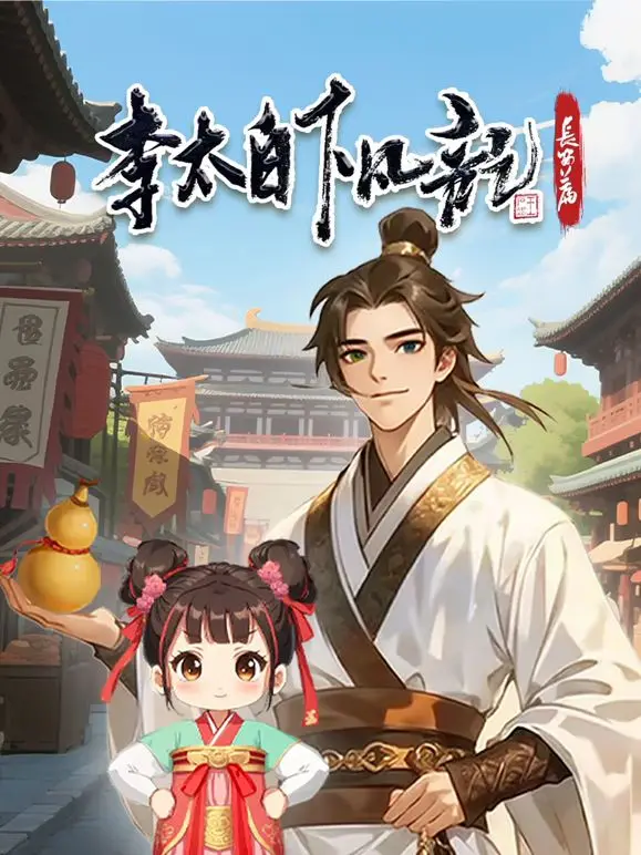 李太白爆笑长安行：动态漫画第一季，诗仙下凡后的爆笑生活！